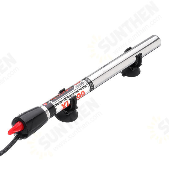 100W/200W Submersible Stainless Steel Water Heater Rod Aquarium Fish Tank 220V