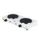 110V 2000W Portable Double Electric Stove Burner Hot Plate Cooking Heater