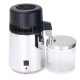 110V 4L Pure Water Distiller 750W Stainless Steel Purifier Filter Machine w/ Glass Container