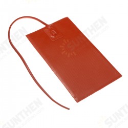 12V Universal Silicone Heating Pads Car Engine Pan Sump Tank Heater Pad Waterproof 230x130mm 12V Universal Silicone Heating Pads Car Engine Pan Sump Tank Heater Pad Waterproof 230x130mm