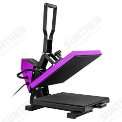15x15 inches Purple Color Heat Press Machine Digital Control System High Precision Machine Hot Press Machine For T Shirts Printing 15x15 inches Purple Color Heat Press Machine Digital Control System High Precision Machine Hot Press Machine For T Shirts Printing