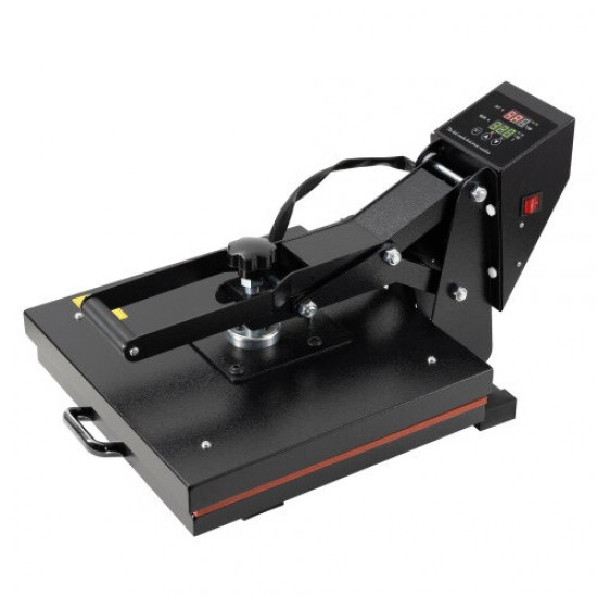 15x15 inches Purple Color Heat Press Machine Digital Control System High Precision Machine Hot Press Machine For T Shirts Printing