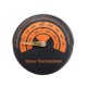 1PC Alloy Magnetic Stove Flue Pipe Thermometer Dropshipping Magnetic Wood Stove Thermometer Fireplace Fan Stove Thermometer BBQ Thermometer