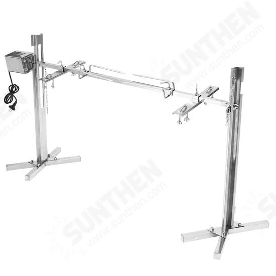 220V 15W Stainless Steel Portable Rotisserie Grill Spit Tripod BBQ Lamb Camping Roaster BBQ Grill 220V 15W Stainless Steel Portable Rotisserie Grill Spit Tripod BBQ Lamb Camping Roaster BBQ Grill