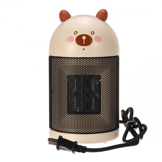 220V 500W Desktop Mini Air Heater Fan Silent Electric Winter Warmer Energy-Saving Household Office