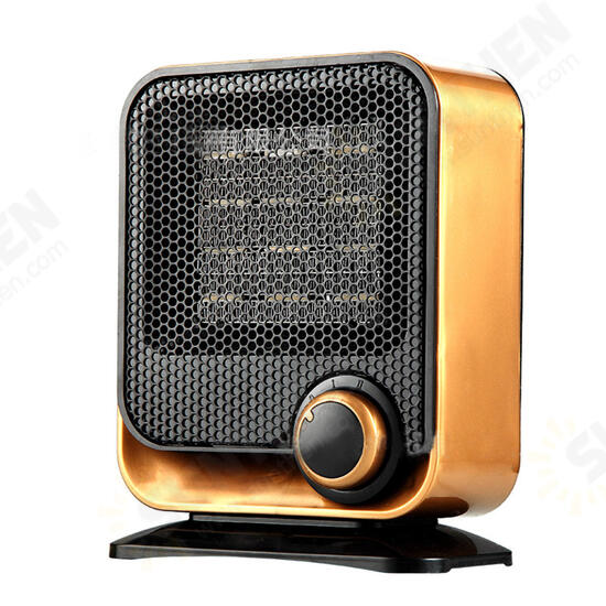 220V 650W-1300W Mini Space Heater Fan 2 Gear Adjustable Electric Winter Air Warmer Fan