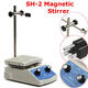 220V SH-2 Hot Plate Magnetic Stirring Health Care Machine with Stir Bar for Lab