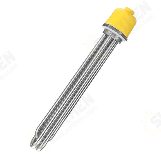 220v 3/6/9kw DN40 Hexagon Head Electric Heat Tube Solar Energy Water Tank Tubular Heater Element