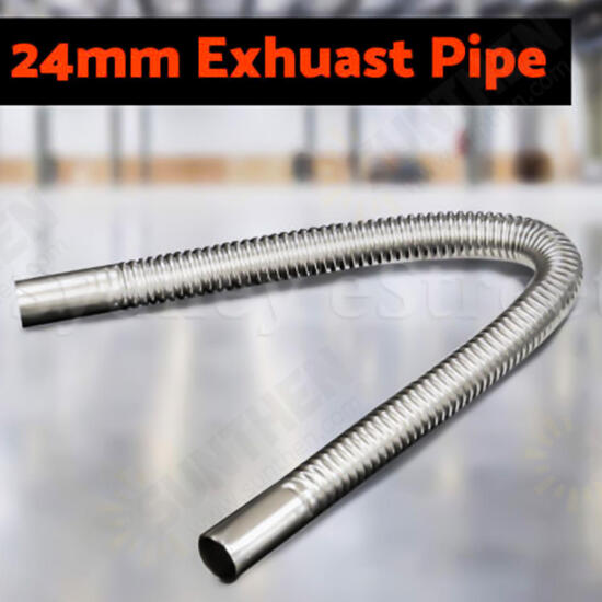 24mm Air Diesel Heater Exhuast System Stainless Steel Exhuast Pipe Caravan RVs'