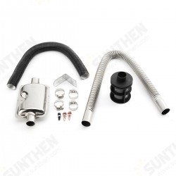 24mm Exhaust Silencer & 25mm Filter Exhaust and Intake Pipe for Air Diesel Heater Accessories 24mm Exhaust Silencer & 25mm Filter Exhaust and Intake Pipe for Air Diesel Heater Accessories