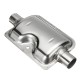 24mm Exhaust Silencer & 25mm Filter Exhaust and Intake Pipe for Air Diesel Heater Accessories