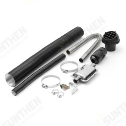 24mm Exhaust Silencer +25mm Filter+ Exhaust & Intake Pipe For Air Diesel Heater 24mm Exhaust Silencer +25mm Filter+ Exhaust & Intake Pipe For Air Diesel Heater