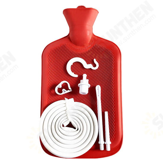 2L Enema Bag Colonic Irrigation Reusable Irrigation Medical Colon Cleansing Home