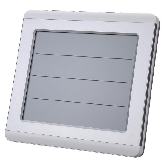 3 Sensors Wireless Digital Alarm Thermometer Indoor Outdoor Audible Indicator