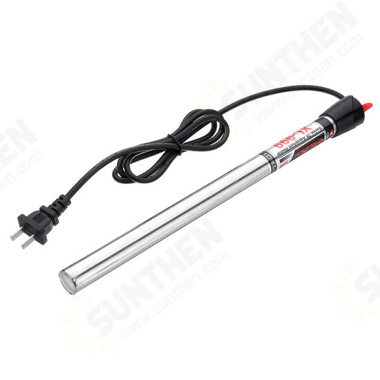 300W Submersible Stainless Steel Water Heater Rod Aquarium Fish Tank 220V