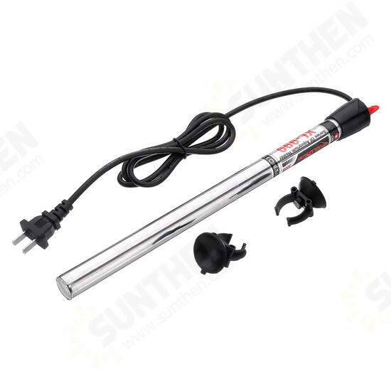 300W Submersible Stainless Steel Water Heater Rod Aquarium Fish Tank 220V