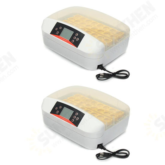 32 Position Electronic Digital Incubator Automatic Hatcher for Poultry Eggs Chicken Egg