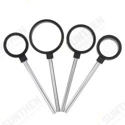 3/4/5cm Hand-held Convex/Concave Lens Glass Magnifier Optical Seat Accessories 3/4/5cm Hand-held Convex/Concave Lens Glass Magnifier Optical Seat Accessories
