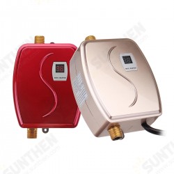 3800W 3000W Mini Tankless Instant Hot Water Heater Faucet kitchen Heating Thermostat 3800W 3000W Mini Tankless Instant Hot Water Heater Faucet kitchen Heating Thermostat