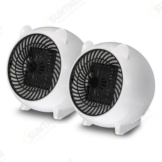 500W Mini Size Personal Space Heater Electric Heater for Home Office Small Heater PTC Ceramic Air Heater 500W Mini Size Personal Space Heater Electric Heater for Home Office Small Heater PTC Ceramic Air Heater