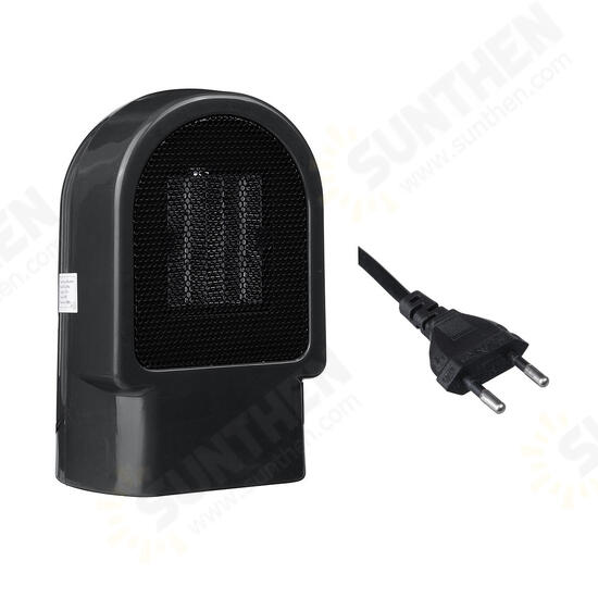 500W Personal Space Heater Mini Electric Desk Heater Fan Heater For Home Office Floor or Desktop