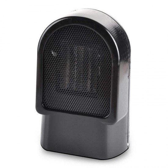500W Personal Space Heater Mini Electric Desk Heater Fan Heater For Home Office Floor or Desktop