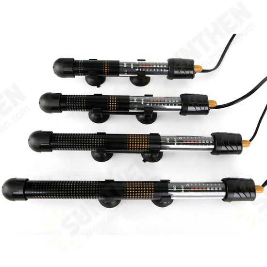 50W/100W/200W/300W/500W Aquarium Fish Tank Water Submersible Heater Adjustable Thermostat