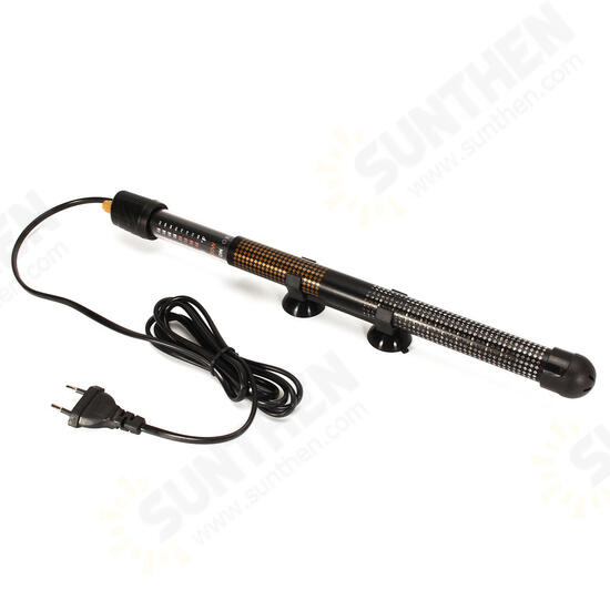 50W/100W/200W/300W/500W Aquarium Fish Tank Water Submersible Heater Adjustable Thermostat