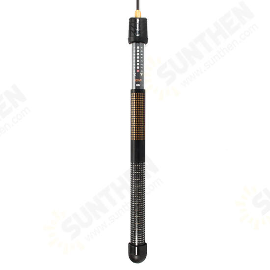 50W/100W/200W/300W/500W Aquarium Fish Tank Water Submersible Heater Adjustable Thermostat