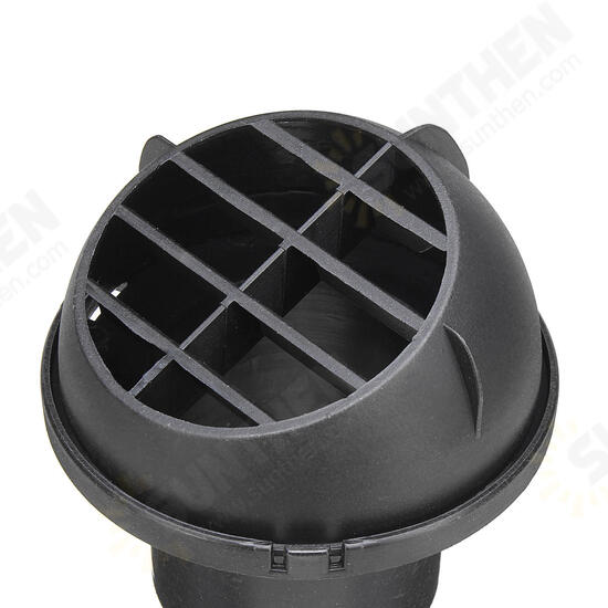 60mm Heater Pipe Ducting T Piece Warm Air Outlet Vent Hose Clips For Parking Diesel Heater