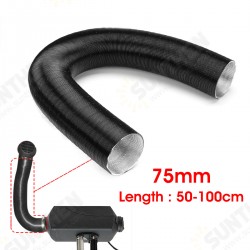 75mm Heater Duct Pipe Hot & Cold Air Ducting For Diesel Heater 75mm Heater Duct Pipe Hot & Cold Air Ducting For Diesel Heater