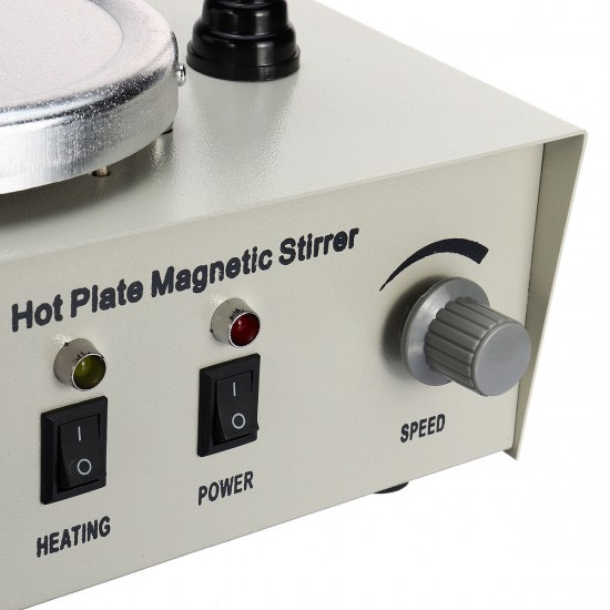 79-1 1000ML Hot Plate Magnetic Stirrer Lab Heating Mixer Temperature Speed Adjustable