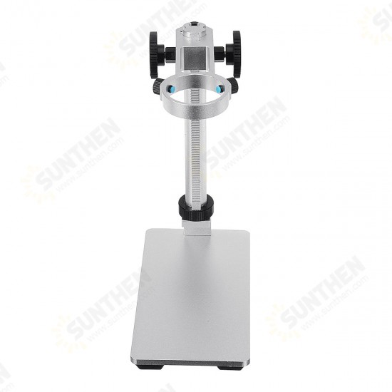 Adjustable Aluminum Alloy Microscope Holder Stand Manual Focus Support Bracket