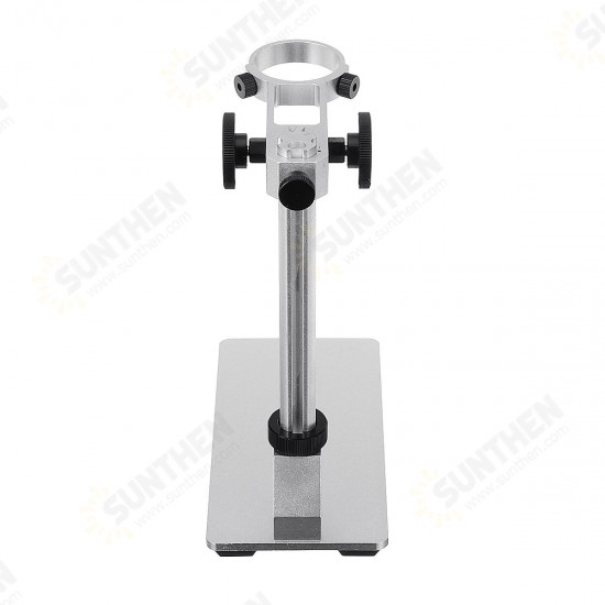 Adjustable Aluminum Alloy Microscope Holder Stand Manual Focus Support Bracket