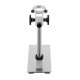 Adjustable Aluminum Alloy Microscope Holder Stand Manual Focus Support Bracket