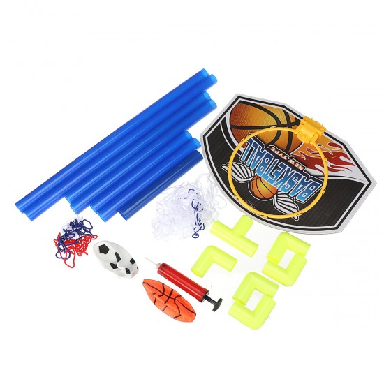 Ball Football Sport Toy Game Goals Basketball Hoop Stand Toys Kids Sports Game
