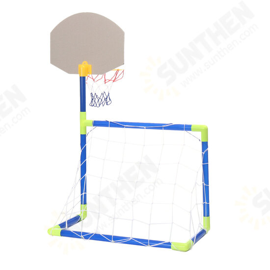 Ball Football Sport Toy Game Goals Basketball Hoop Stand Toys Kids Sports Game