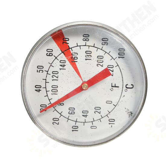 Clip On Metal Dial Food Thermometer Gauge -10-100℃ For Candle/ Soap/ Jam Making DIY Tools Kit