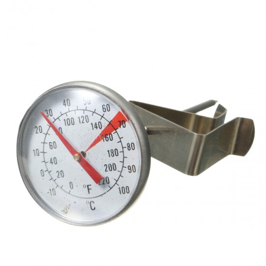 Clip On Metal Dial Food Thermometer Gauge -10-100℃ For Candle/ Soap/ Jam Making DIY Tools Kit