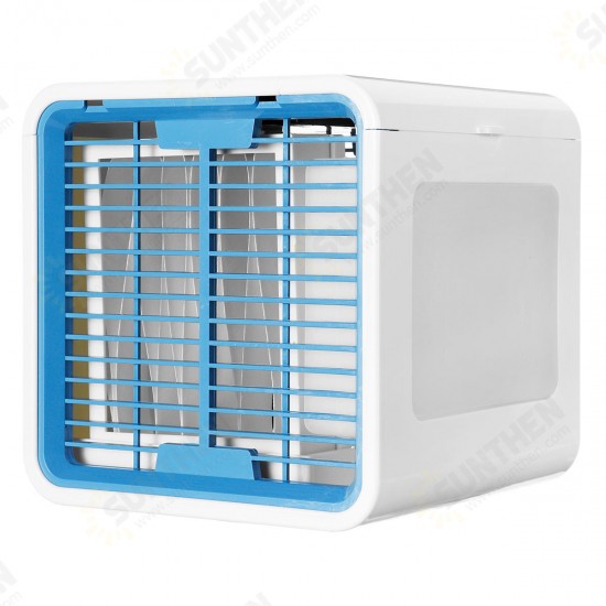 Display Personal Air Cooler USB Portable 3 In 1 Refrigeration Humidification Purification LED Table Coolers Fan Ultra-Quiet Table Fan