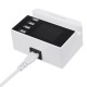 LCD Display 1.9 Inch USB Charger Power Adapter Desktop Charging Station Phone Charger Smart IC technology USB Ports Charger