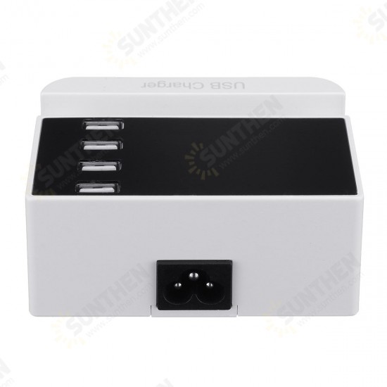 LCD Display 1.9 Inch USB Charger Power Adapter Desktop Charging Station Phone Charger Smart IC technology USB Ports Charger