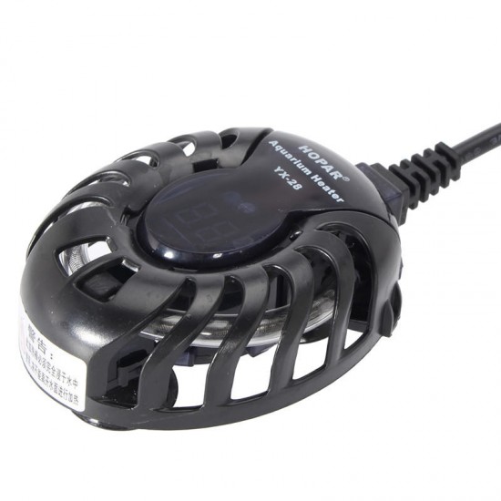 Mini Digital Smart Thermostat with Llights Heater Fish Tank Hydroponic Explosion-proof Heater