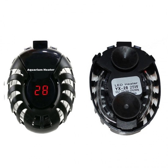 Mini Digital Smart Thermostat with Llights Heater Fish Tank Hydroponic Explosion-proof Heater