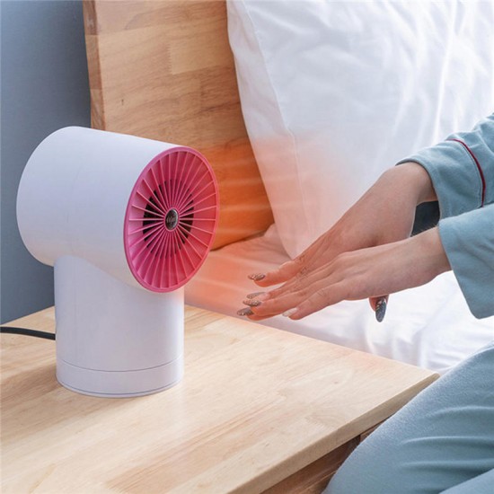 Mini Portable Electric Heater Desktop Home Dormitory Office Heater Shaking Head