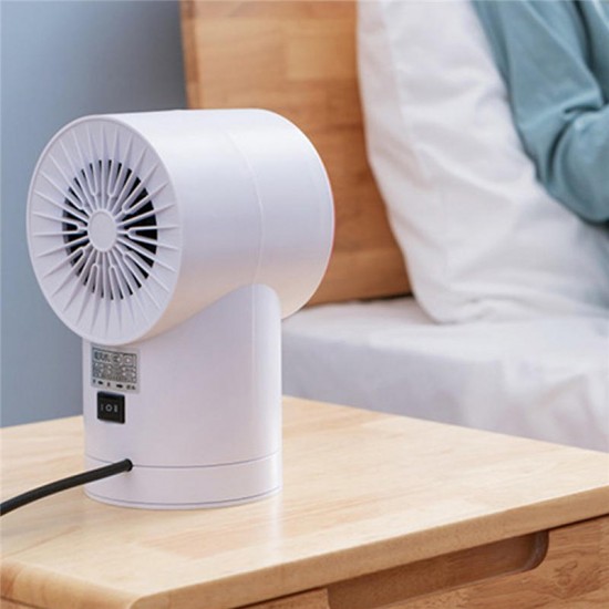 Mini Portable Electric Heater Desktop Home Dormitory Office Heater Shaking Head