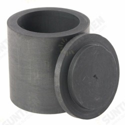 Multi-size High Purity Graphite Melting Crucible Casting With Lid Cover Multi-size High Purity Graphite Melting Crucible Casting With Lid Cover