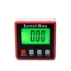 Red Precision Digital Protractor Inclinometer Level Box Digital Angle Finder Bevel Box with Magnet Base