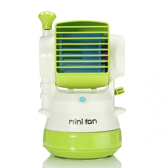 Water Fog Spray Air Mini Fan Aromatherapy Humidifier Mist USB Charging