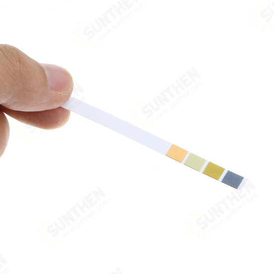 100PCS/Box PH Test Strips Precision Four-color Comparison 0-14 PH Measuring Drinking Water Quality Strips